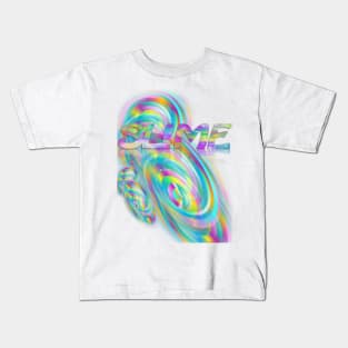 Swirl Slime Galaxy [1] Kids T-Shirt